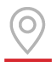 A grey and red icon displaying a location pin.